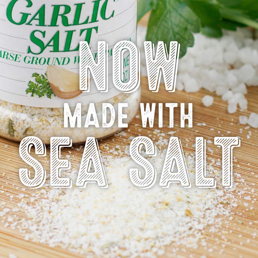 Lawrys Coarse Ground With Parsley Garlic Salt, 6 Oz (Pack Of 12)