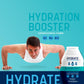 Hydrate Electrolyte Liquid Drink Enhancer Drops  Low Sugar  Low Calorie  Natural Flavor Hydration Mix with Essential Vitamins B3 B6 B12 (Glacier Frost (2 Pack))