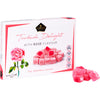 Cerez Pazari Turkish Delight With Rose Flavour 230Gr Gourmet Small Size Snacks Gift Box | No Nuts Sweet Traditional Vegan Soft C