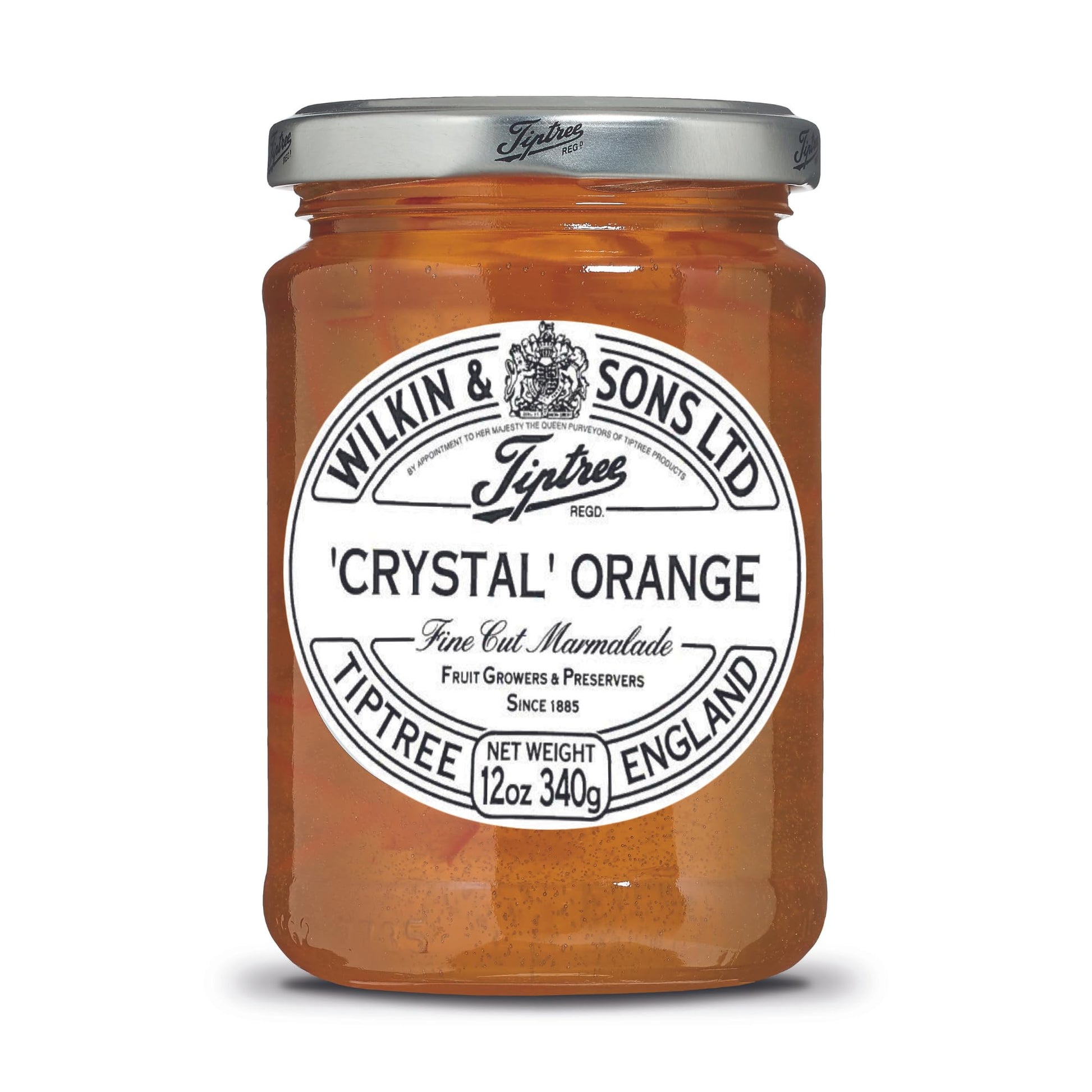 Tiptree Crystal Orange Marmalade, 12 Ounce Jars (Pack of 6)