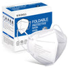 Wwdoll Kn95 Face Mask 25 Pack, 5-Layers Breathable Kn95 Masks, White