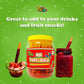 PICAO Mexican Candy Tamarind Paste Candy Spicy Sticks Straw Chili Powder Mini Poptirico Vitrolero 50Ct./550g. Dulce de Tamarindo