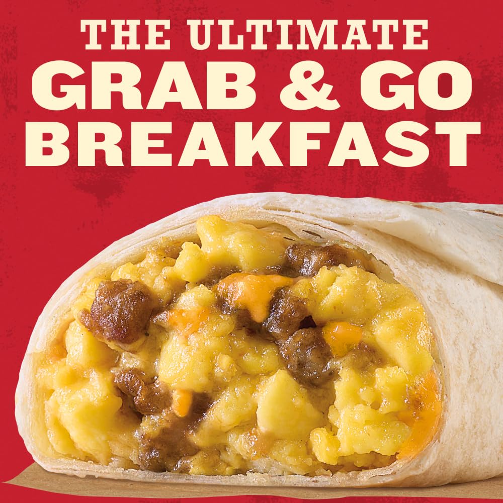 Jimmy Dean Sausage Breakfast Burritos, 4 Count