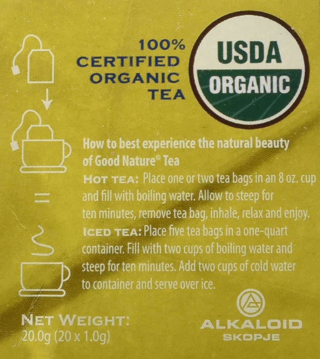 Good Nature Organic Chamomile Tea, 0.71 Ounce