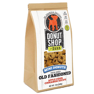 K9 Granola Factory Mini Donuts, Apple Cider Cinnamon, 12oz Pack