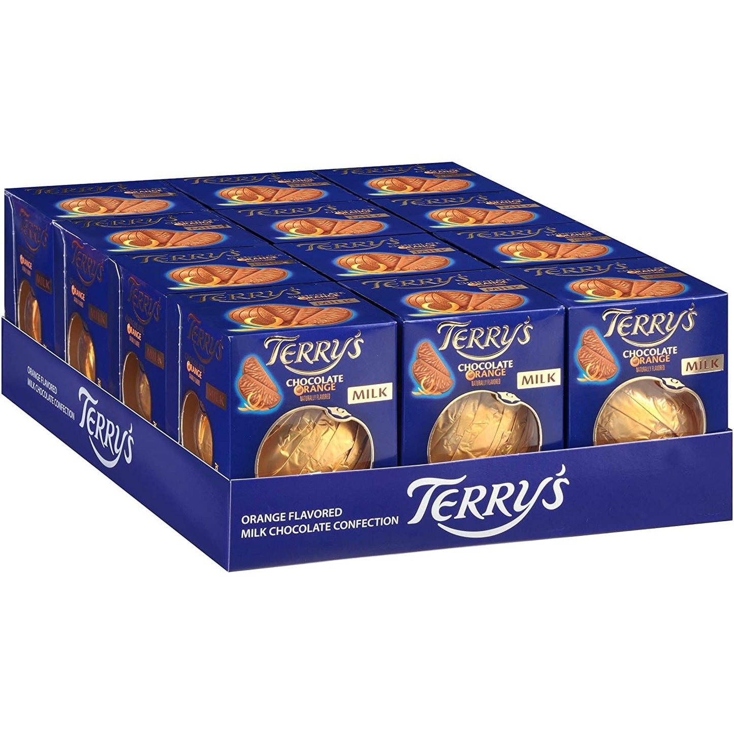 Terrys Milk Chocolate Orange - Holiday Classic - Pack of 12 - 5.53oz Each - Brown