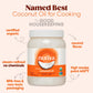 Nutiva Organic Steam-Refined Coconut Oil, 54 Fl Oz, USDA Organic, Non-GMO, Vegan, Keto, Paleo, Neutral Flavor and Aroma for Cook