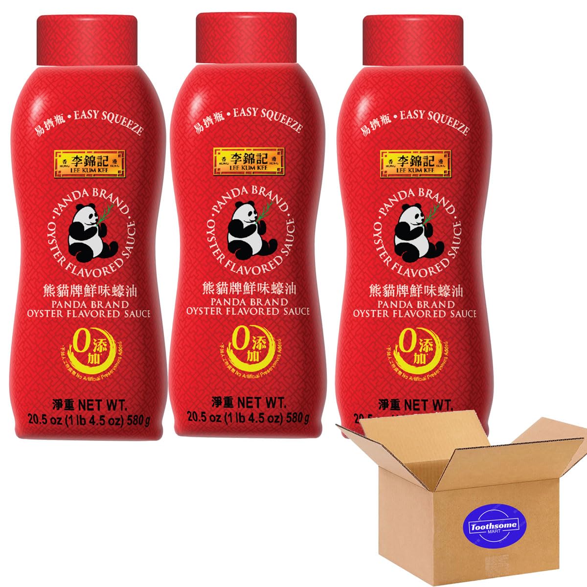 lkk Panda Oyster Sauce (3pack, 20oz)