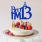 Happy 13Th Birthday Cake Topper, Officially Teenager 13 Cake Decor, Bro I'M 13, Teens Funny 13Th Birthday Party Decorations Blue