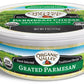 Organic Valley Grated Organic Parmesan Cheese