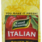 Good Seasons Salad Dressing & Recipe Kit, Cruet with 2-Count Italian Dressing Mix (Pack of 2),0.7 Ounce (Pack of 2)