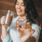 Double Donut Coffee Decaf Cinnamon Bun Flavored Coffee Pods, Medium Roast, 72 Count Value Pack, Compatible with Keurig K Cups