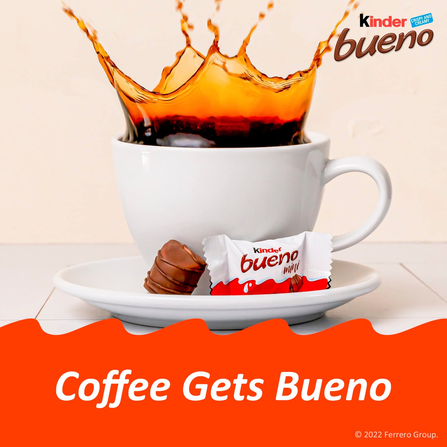 Kinder Bueno Mini Chocolate Bars, 125 Count Party Pack, Milk Chocolate & Hazelnut Cream, Individually Wrapped, 23.8 oz