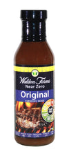 Walden Farms Sugar Free BBQ Sauce, 6 Pack Original Flavor, Gourmet Barbecue Grilling Marinade for Meat, Ribs, Pork, Chicken, and
