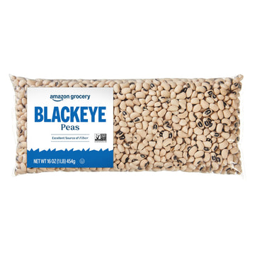 Amazon Grocery Blackeye Peas, 16 Oz, Pack of 1, Previously Amazon Fresh, Packaging May Vary