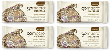 Gomacro Macrobar Peanut Butter Chocolate Chip (Pack Of 4)