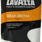Lavazza Gran Aroma Ground Coffee, Medium Roast, 12 oz Bag, Model LAV7509