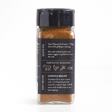 Mesa Rosa Chipotle Seasoning – Gluten Free Gourmet Grilling Spices - Urban Accents, 3.1-Ounce Bottle
