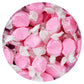 The Hampton Candy Company Strawberry Salt Water Taffy, 2 Pound Bulk Bag, Individually Wrapped Pink Candy