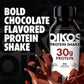 Oikos Protein Shake  Chocolate  30g High Protein Drinks  Shelf Stable  Ready to Drink  5g Prebiotic Fiber  12 fl oz Bottle  12 Count