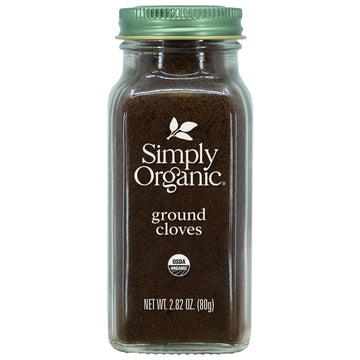 Simply Organic Ground Cloves Certified Organic  2.82 Oz  Pack Of 2  Syzygium Aromaticum (L.) Merr. & L.M. Perry