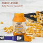 Popcorn Salt and Oil Gift Set - Flavacol Popcorn Seasoning Salt 35 oz. & Golden Barrel Butter Flavored Coconut Oil 32 oz. Bundle
