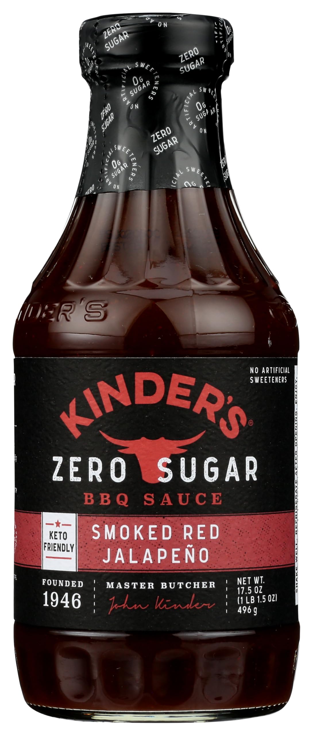 Kndr Red Jal Bbq Sce Zsg ( 6 X 17.5 Oz   )