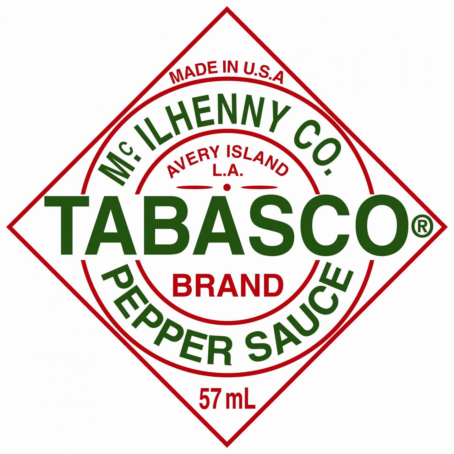 Tabasco Original Flavor Pepper Sauce 2 Oz (Pack Of 4)