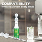 Oxyooh 4 Pack Glass Dropper Pipettes Compatible With Sodastream Bubly Drops Bubbly Drops Sodastream Flavors For Soda Stream Drop