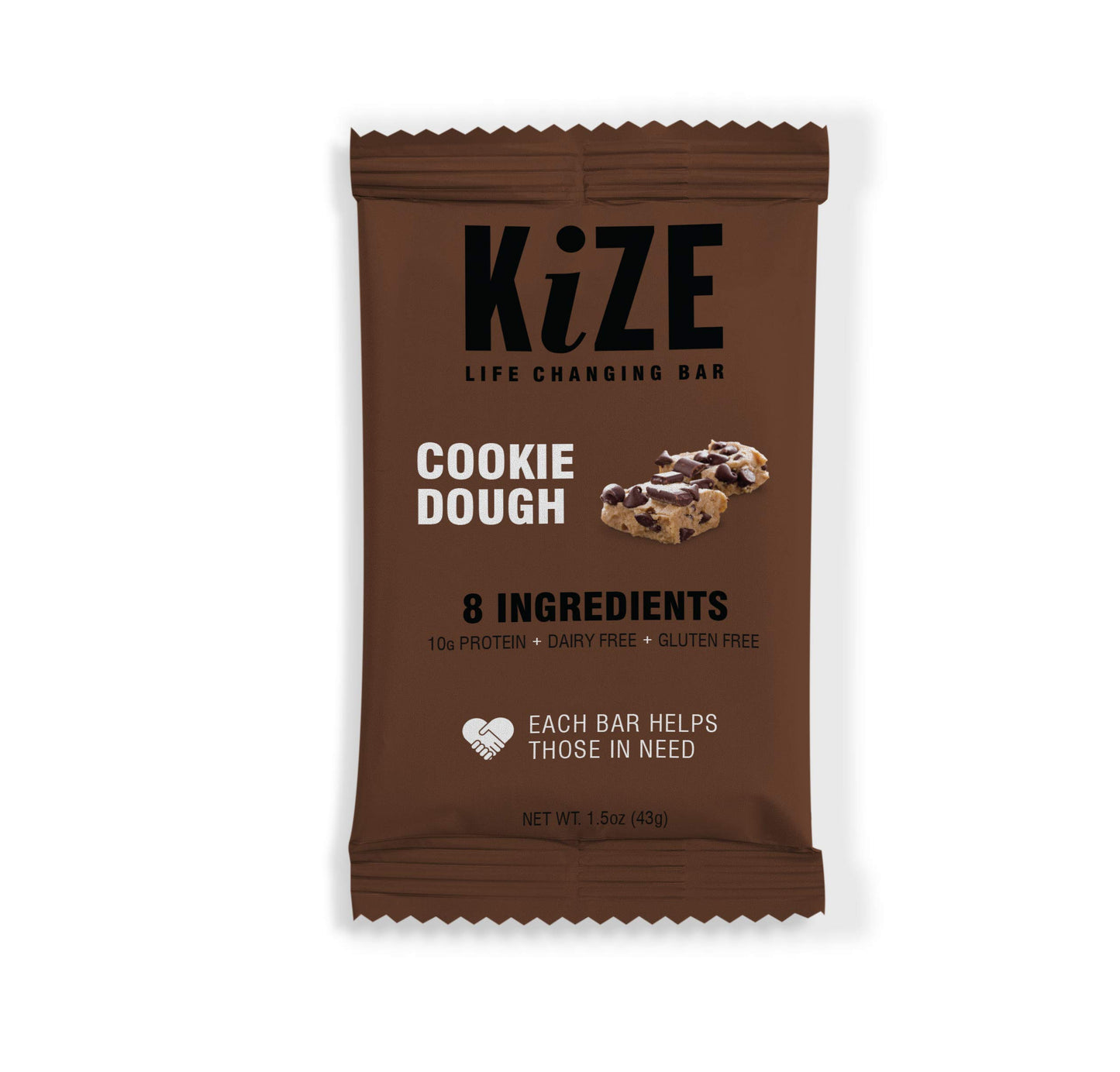KiZE Energy Bars - Best Sellers Variety Pack - Gluten Free, Dairy Free Options, Non-GMO, and High Protein Meal Replacement Energ