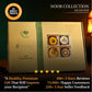 Laumiere Gourmet Fruits - Noor Collection [Eid Edition] - Rectangle (24 Pcs) - Halal Dried Fruits And Nuts Basket - Medjool Date