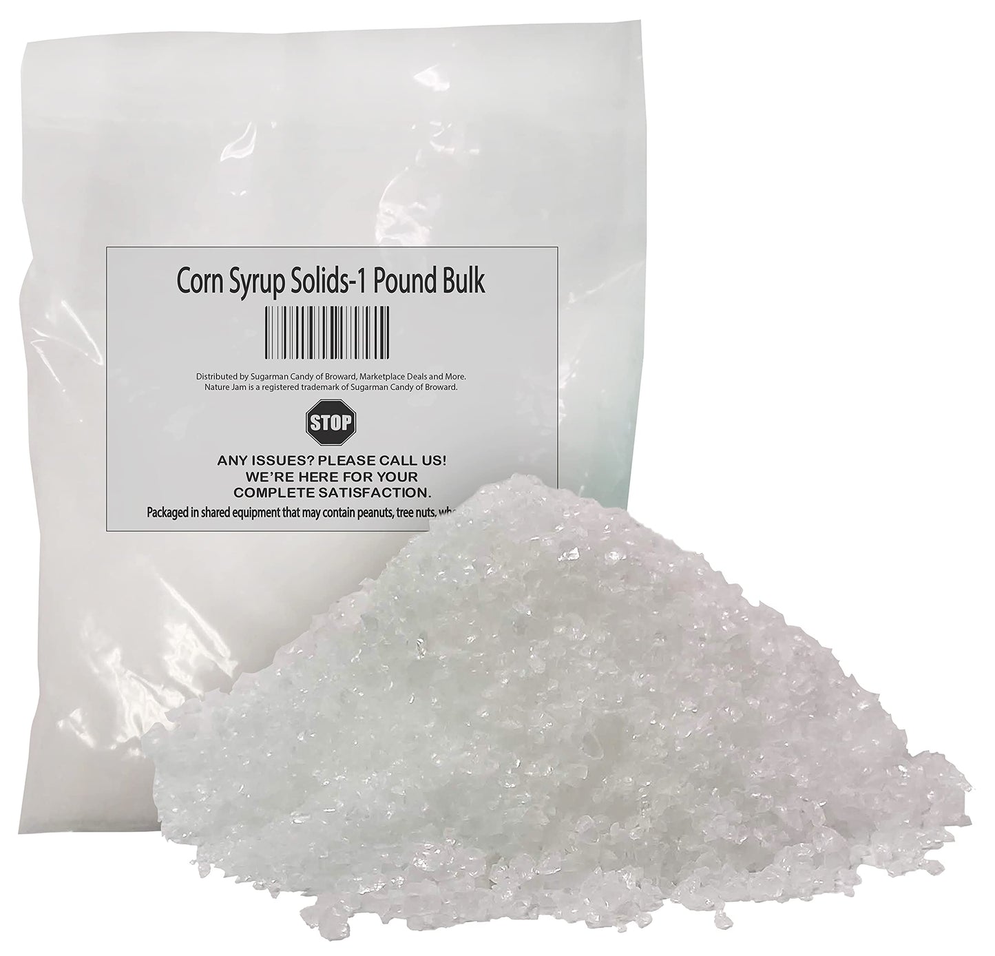 Corn Syrup Solids-1 Pound Bulk-Anti-Caking Agent & Stabilizing Ingredient In The Baking Industry - Coarse Powdered