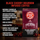 Fire Department Coffee Black Cherry spirit-inspired flavor Coffee - Premium Ground Coffee - 12 oz Pack of 2 - Non-  ic - Veteran Owned