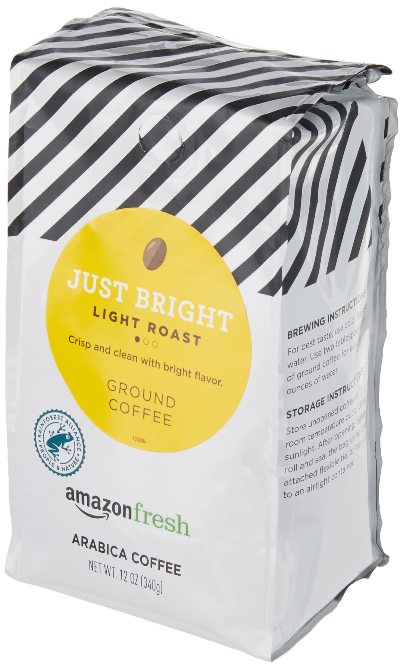 large online retailer Fresh Ground Coffee, Light Roast, 12 Ounce, Pack of 3
