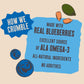 Uncle Crumbles Brainberry Granola, Gluten-Free, Non-Gmo Project Verified, Kosher, 16G Of Whole Grains Per Serving, Blueberry, 11