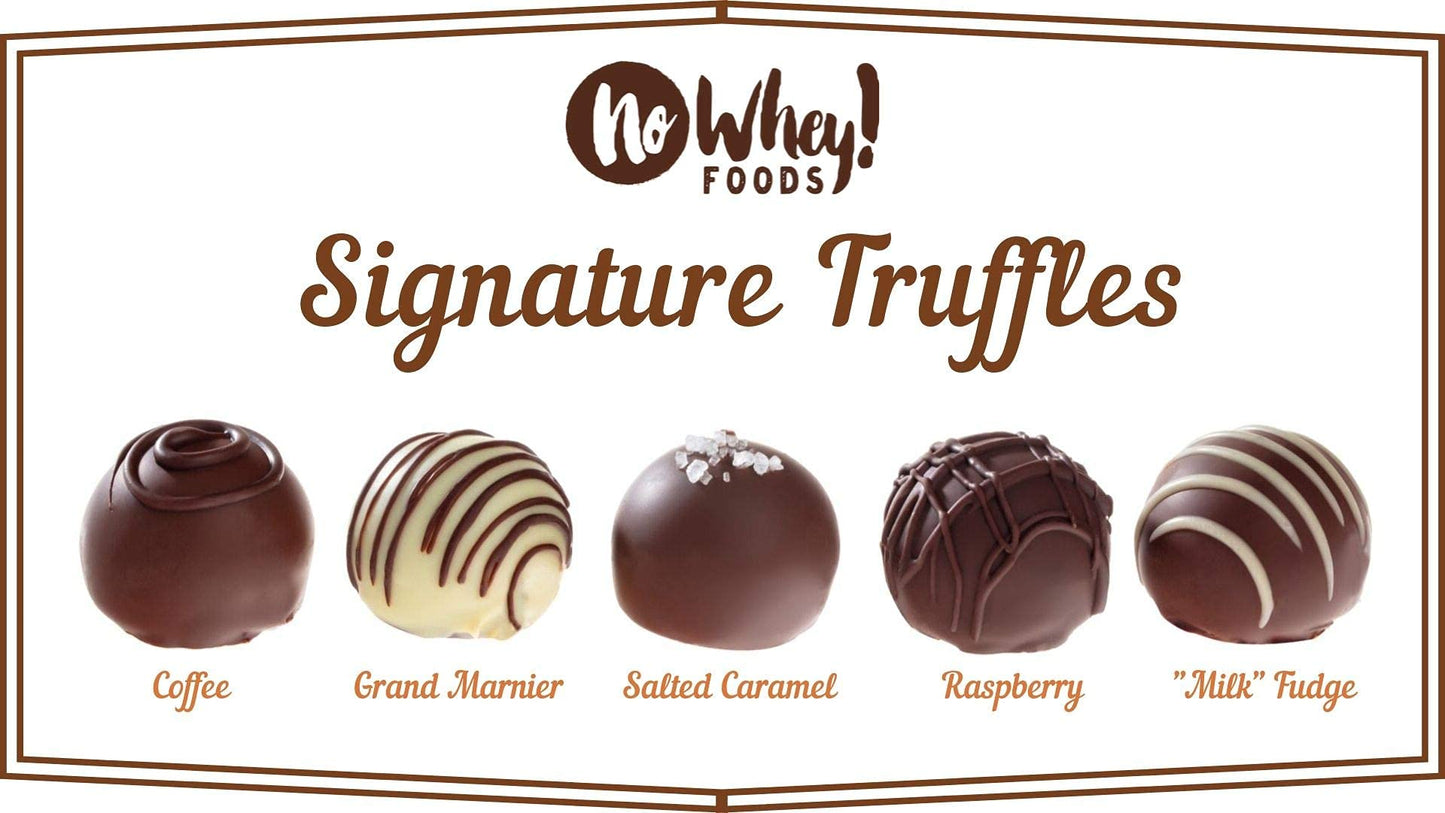 Vegan, Gluten Free, Nut Free | Gourmet Chocolate Truffle Collection (24 Pieces) | Dairy Free, Soy Free, Sesame Free | Allergy Fr