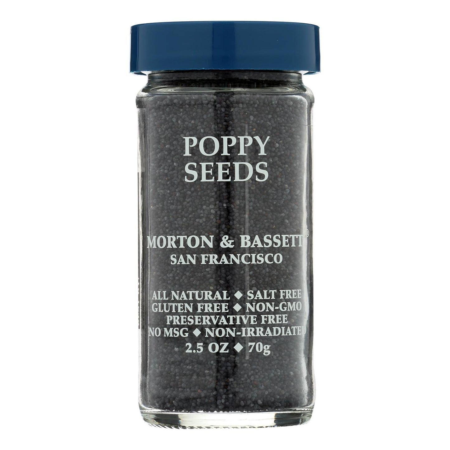 Morton & Bassett Poppy Seed, 2.5-Ounce Jars, Pack of 3, Model 00162914417