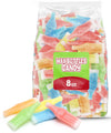 Wax Bottle Candy, 8 Oz Bag (½ Lb), Retro Nostalgic Candies With Fruity Liquid Center, Tiktok Trend Snack, Assorted Colors And Flavors, Heat Sealed For Freshness, Perfect For Parties And Gifts