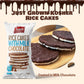 Liebers Milk Chocolate Rice Cakes, Kosher Certified Dairy, Gluten Free Snack (Pack Of 8) (Milk Chocolate)