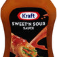 Kraft Sweet & Sour Sauce, 12oz Squeeze Bottle, Pack of 3 - Perfect for Dipping and Cooking
