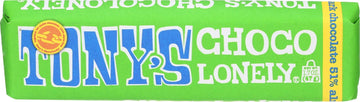Tonys Chocolonely Almond Sea Salt Dark Chocolate Bar 1.7 Oz.