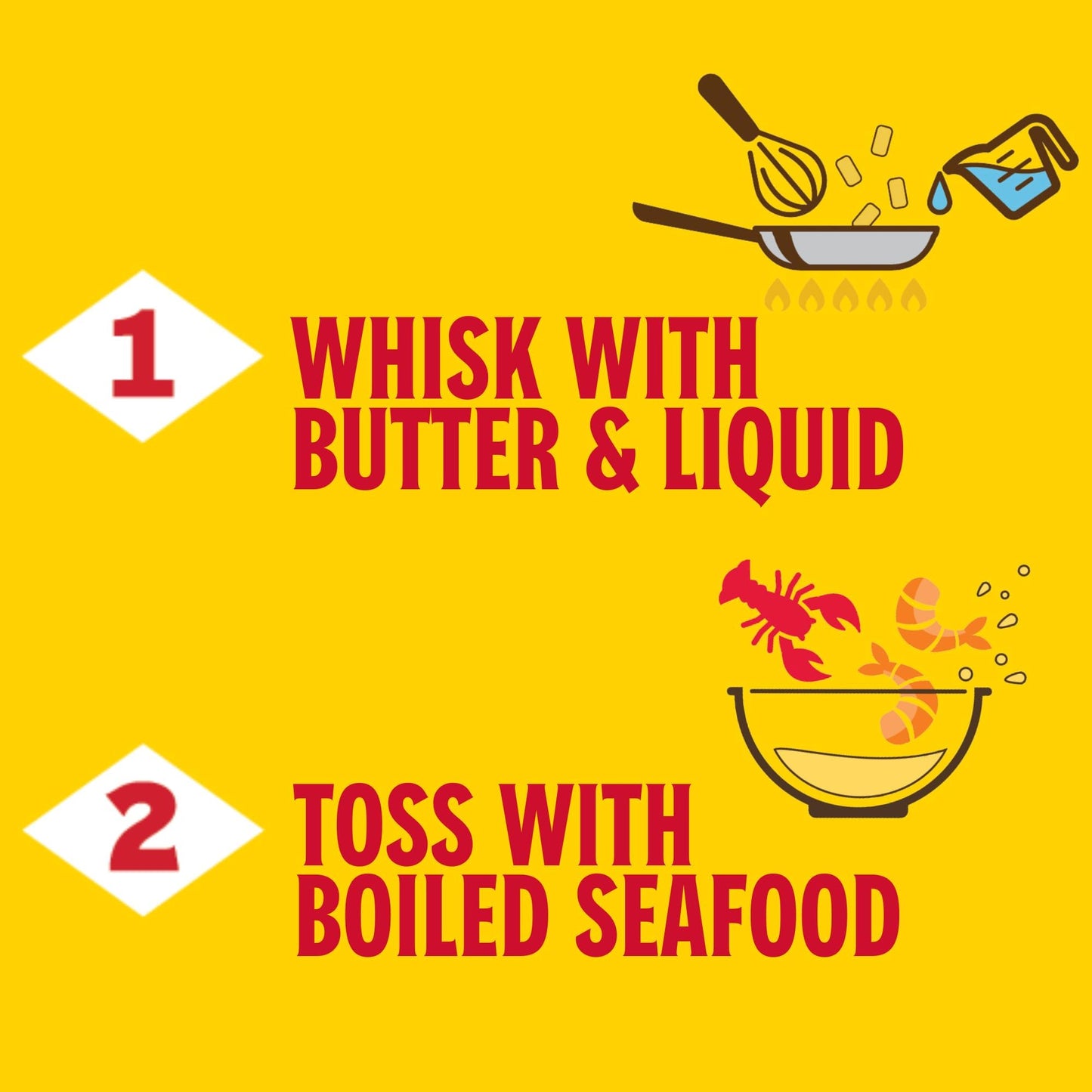 Louisiana Fish Fry Cajun Drip Viet-Cajun Butter Seasoning Mix - Seasoned Butter Sauce For Seafood - 2 Oz. Bag (Pack Of 3) - Just