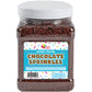 Chocolate Sprinkles Flavored Topping In Resealable Container, Cake Decorating, Cupcake, Baking - 1.6 Lb Bulk Candy