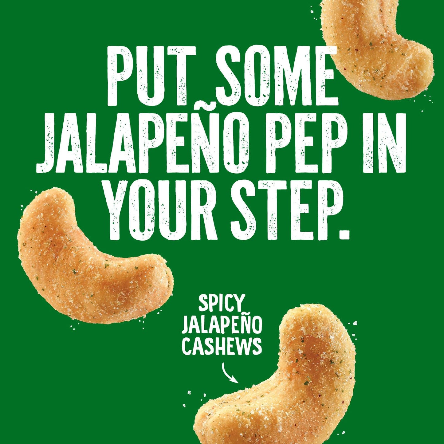 Emerald Nuts  Jalapeno Cashews  5 Oz Resealable Bag