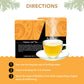Buddha Teas Organic Papaya Leaf Tea - Ou Kosher, Usda Organic, Ccof Organic, 18 Bleach-Free Tea Bags
