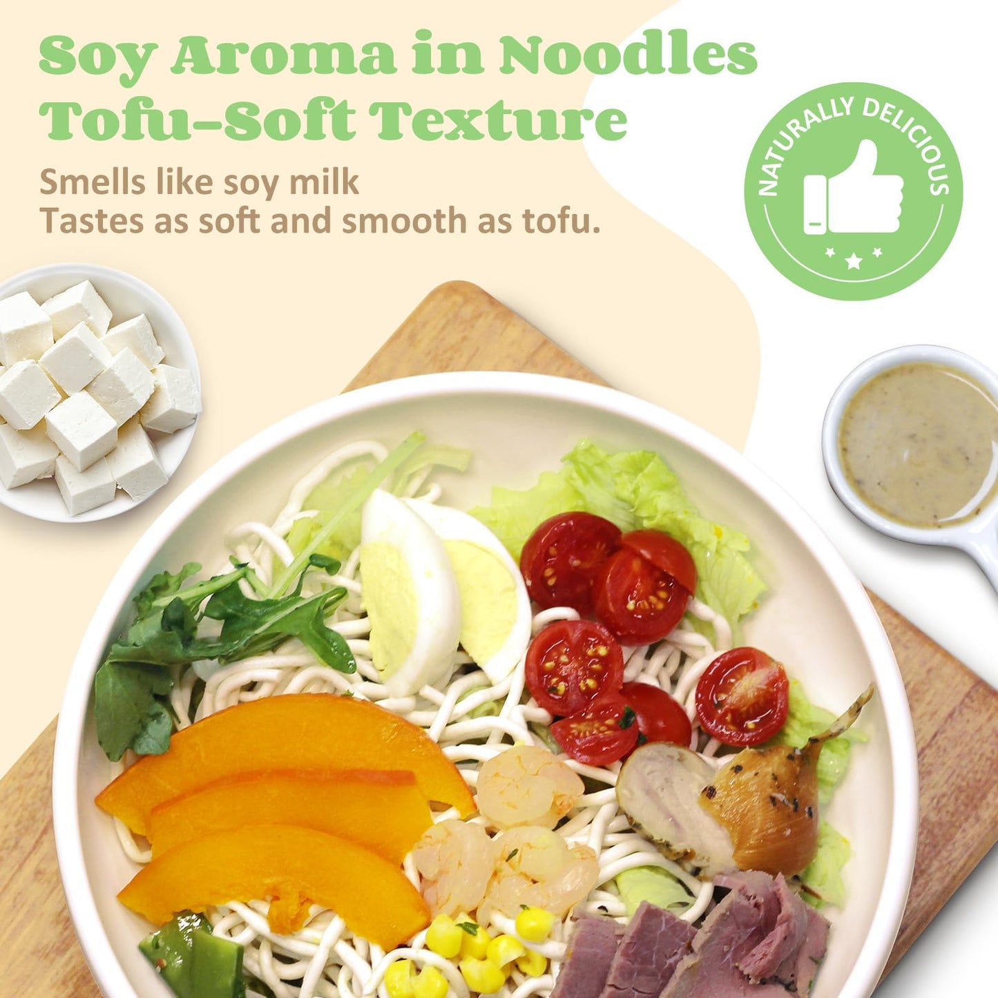 HealSpot Tofu Noodles, High protein ramen, Sugar free Pasta, Low Carb, Low Fat, Non GMO, Keto and Plant Based Friendly Instant R