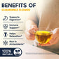 Chamomile Tea Bags  Chamomile Flower Herbal Tea - Sugar-Free  Caffeine-Free  50 Teabags
