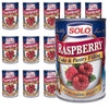 Solo Cake & Pastry Filling, Raspberry, 12 Ounce (Pack Of 12) | Gluten-Free, Kosher Certified