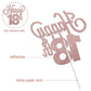Lingteer Happy 18Th Birthday Cake Topper - Cheers To 18Th Birthday Eighteen Years Old Birthday Party Cake Decorations Sign.