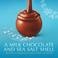 Lindt Lindor Sea Salt Milk Chocolate Truffles, Milk Chocolate Candy With Smooth, Melting Truffle Center, Great For Gift Giving, 5.1 Oz. Bag (6 Pack)